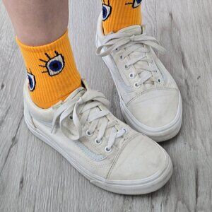 Vans | Old Skool white canvas Indie low-top sneakers | WMS 7